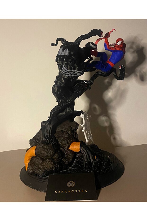 SPDERMAN VS VENOM 3D FİGÜR 35CM DEV BOYUT - 2