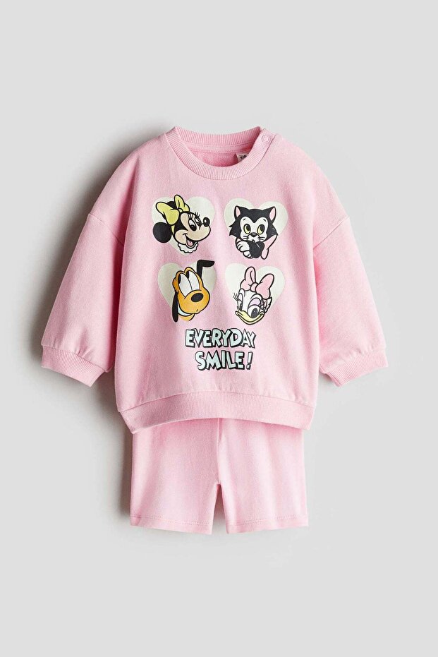 2-piece printed set