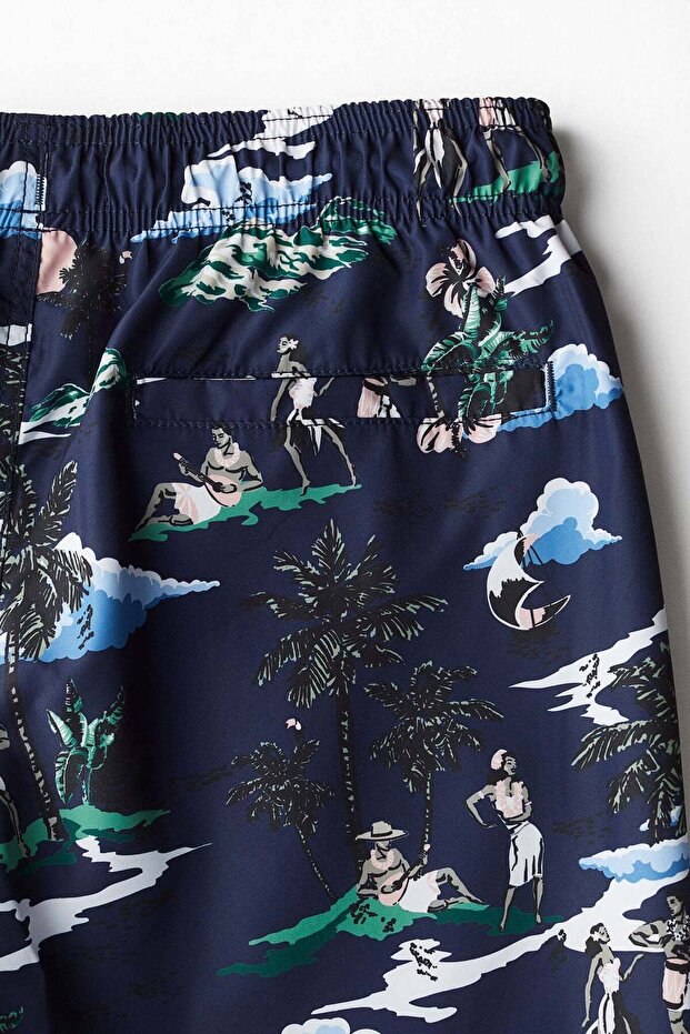 شورت سباحة منقوش - 2