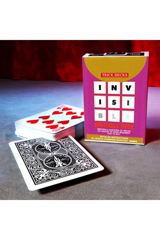 Invisible Bicycle Black Deck Frying Cards Playing Cards Black Collection