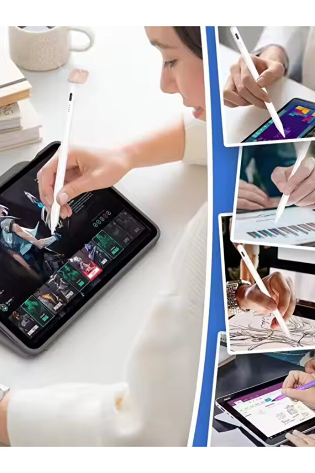 Stylus Pen Writing & Drawing Pen For Touchscreen Devices Compatible With Apple And Androids - 2