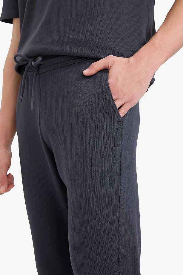 Regular Fit Eşofman Altı Beli Bağcıklı Cep Detaylı Düz Paça D9701ax25sp - 4