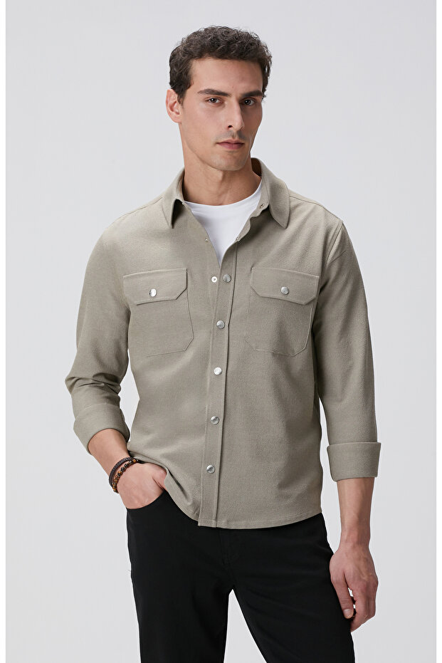 Vizon Dış Gömlek - 1