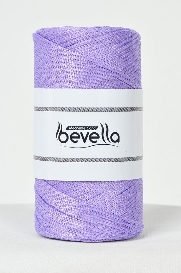 2 Mm - 200 gr Polyester Lila Makrome Ipi Polyester Makrome Ip Supla Ip Ve Çanta Ipliği - 2