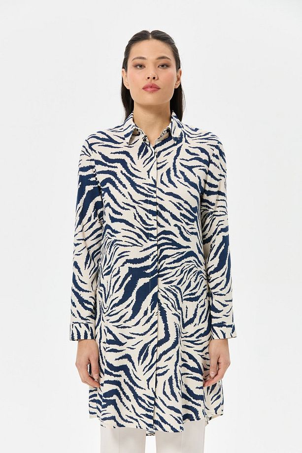 Zebra Desenli Tunik  Laci - 3