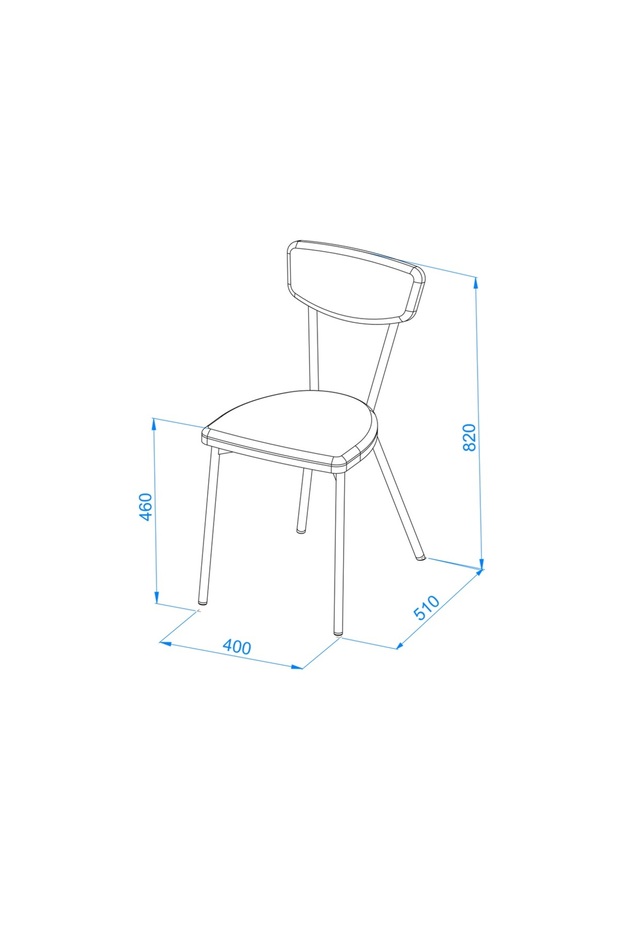 Demonte Sandalye 2 Adet - 5
