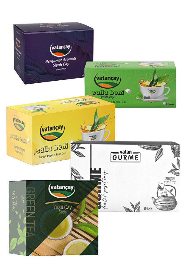 Sallama çay bardak poşet çay - 1