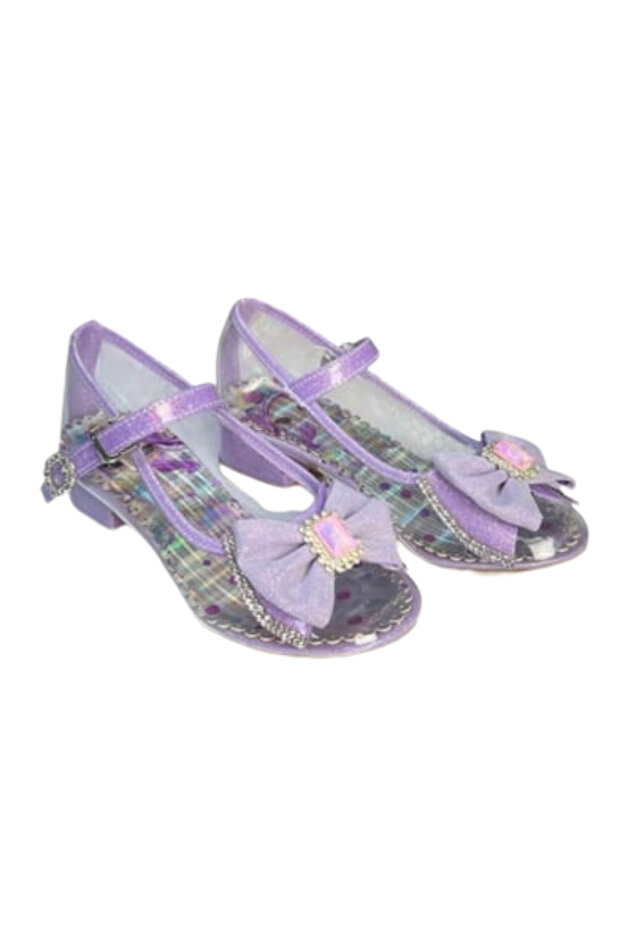 Purple Heeled Princess Cam Shoes
