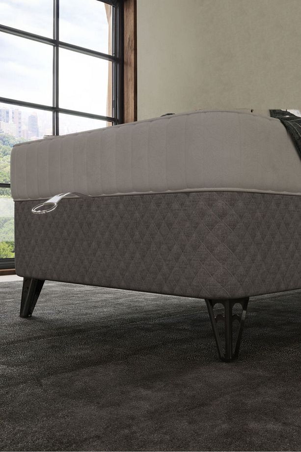 Pro Tek Kişilik Yatak Seti 90x190 / Ortopedik Yatak - Baza - Başlık / 3'lü Yatak Seti - 3