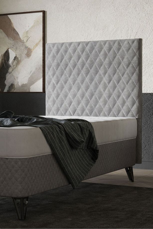Pro Tek Kişilik Yatak Seti 90x190 / Ortopedik Yatak - Baza - Başlık / 3'lü Yatak Seti - 5