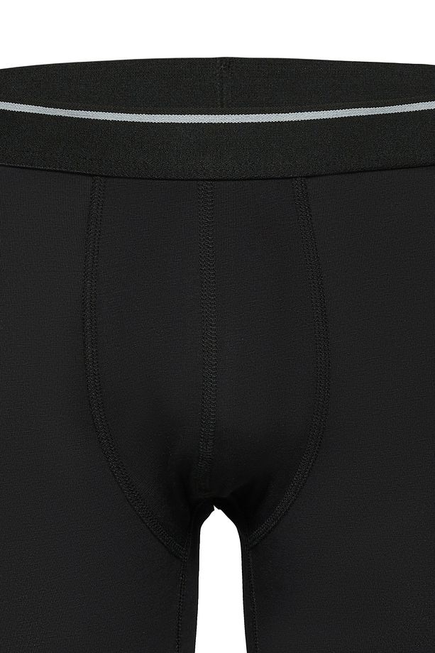 Erkek Siyah Elastan  Boxer  3'lü Paket %100 Pamuk - 2
