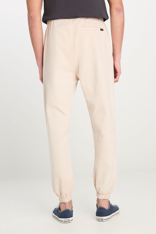 Regular Fit Normal Kesim Ribanalı Paça Taş Rengi Jogger Pantolon - 4