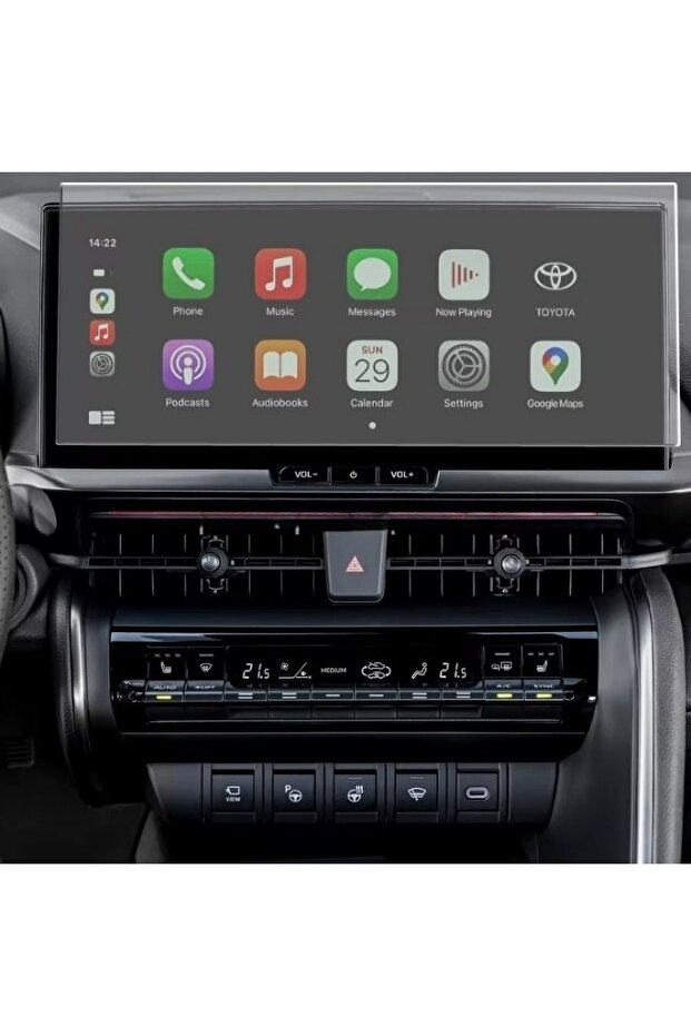 Toyota C-Hr (Except Flame) 2023-2026 12.3 Inch Audio Navigation Compatible Matte Appearance Screen Protector Mat