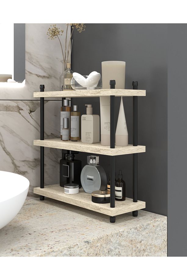 Seraphine Banyo Raf 40 Cm-traverten - 1