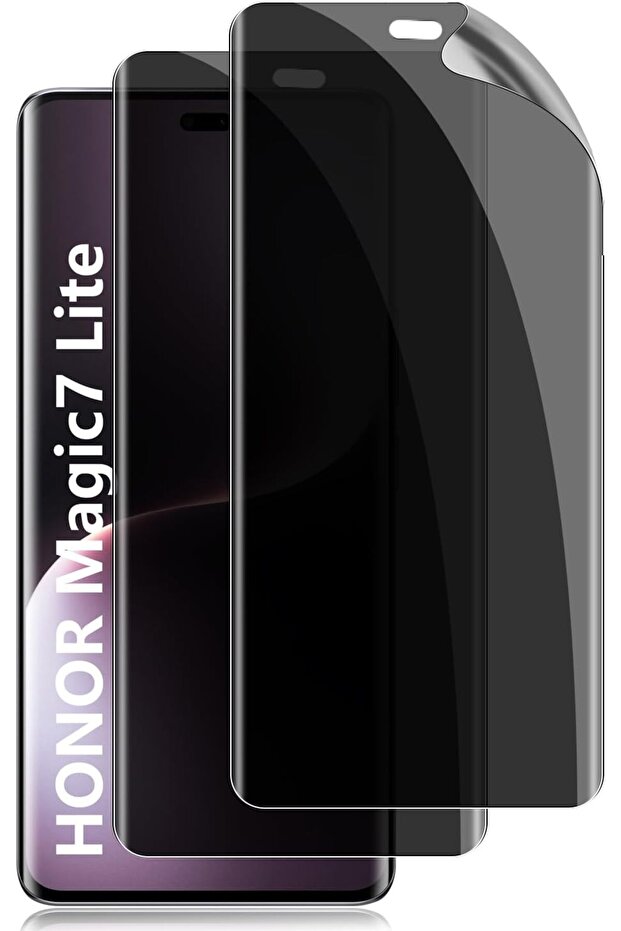 Honor Magic 7 Lite Ghost Screen Protector رقيق جيلاتين - جزء الكاميرا مفتوح