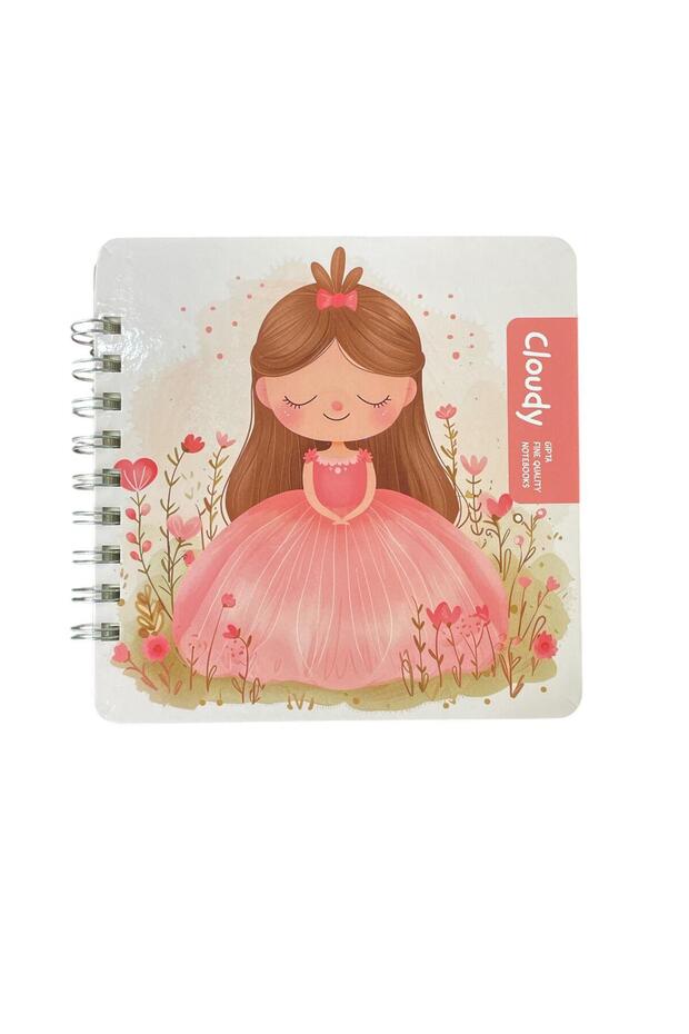 Cloudy  Spiralli Sert Kapak  16x16 cm 100 Yp Notebooks - 1
