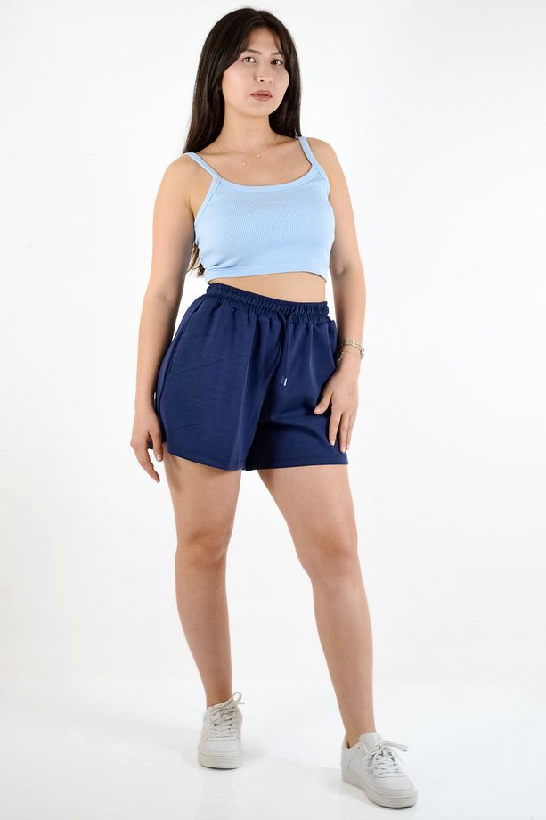 İp Askılı Fitilli Crop Atlet - 2