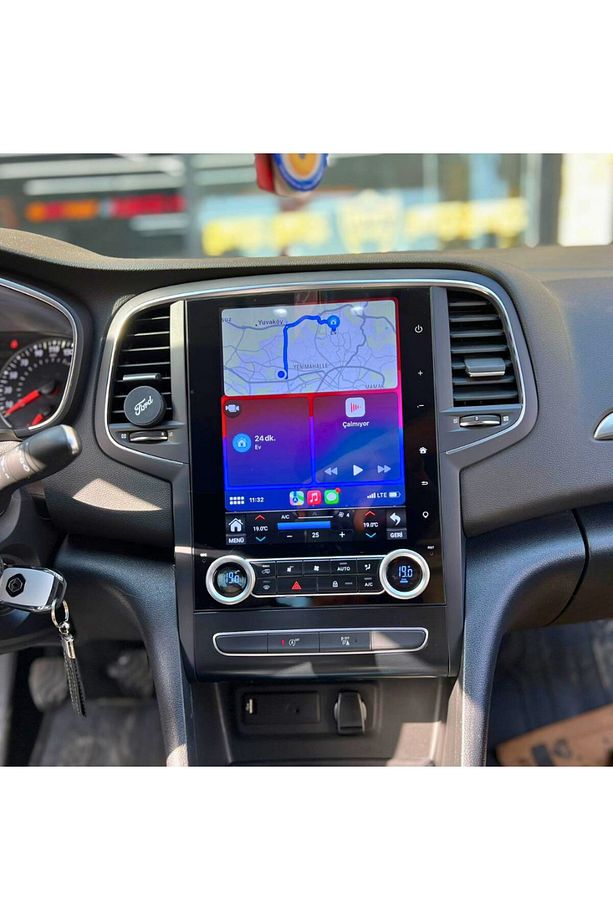 MEGANE 4 FULL CAM DİGİTAL 4GB + 64GB ANDROID 13 CARPLAY NAVIGASYON OEM MULTİMEDYA NAV-4449 uyumlu - 1