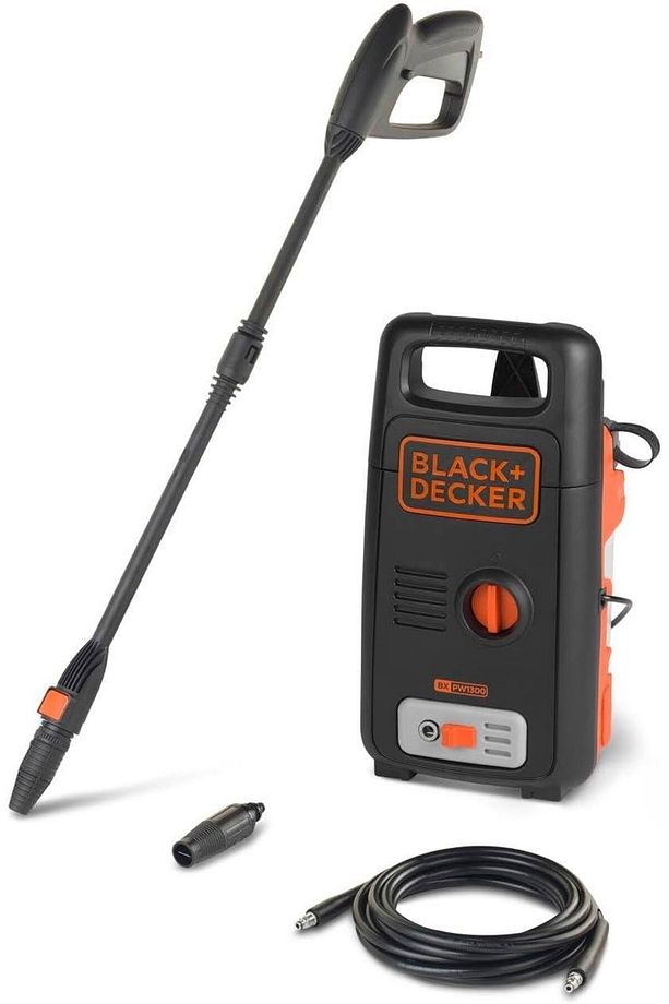 BLACK+DECKER BXPW1300E YÜKSEK BASINÇLI ARABA YIKAMA MAKİNESİ 100BAR - 1