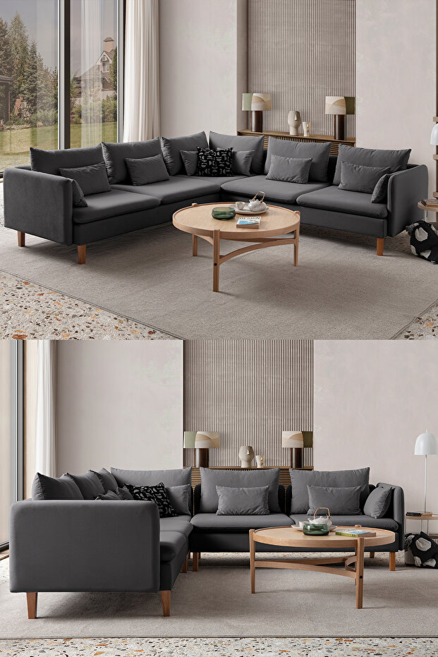 Flexy L Köşe Takımı ANTRASİT - 2