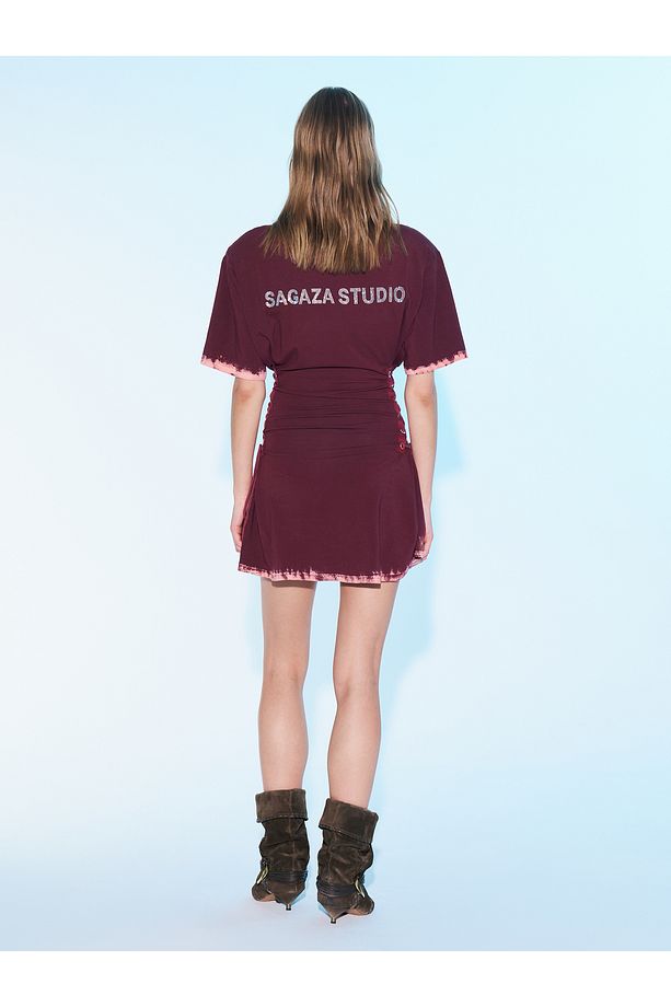 Ss6008 Claudıa Mini Tshirt Elbise - 5
