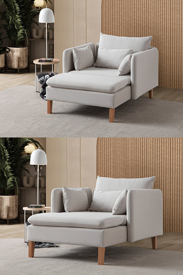 Flexy Dinlenme Berjeri KREM - 1