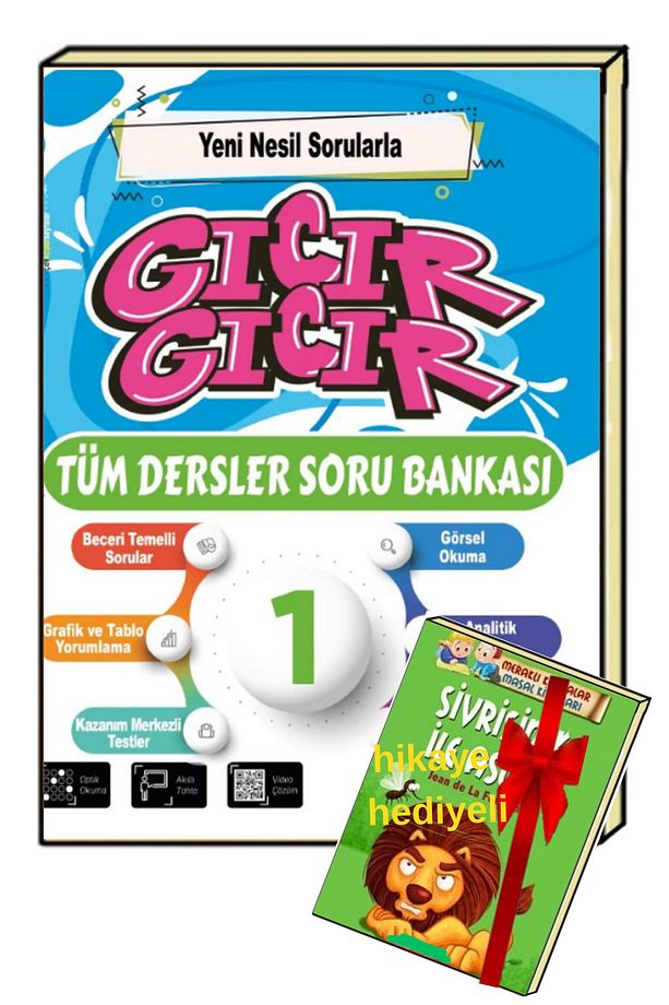 1. Sınıf Gıcır Gıcır Tüm Dersler Soru Bankası - 1