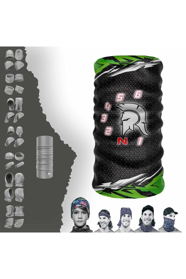 Extreme Spartanmotocycle Buff Neck Gaiter Bandana Balaklava