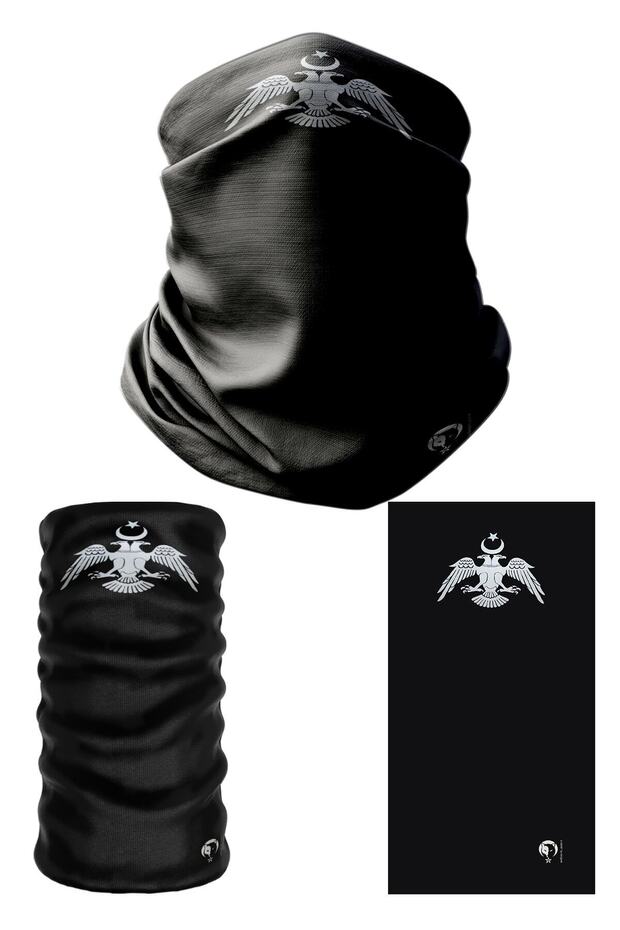Seljuk Eagle Special Operations Seamless Tube Neck Collar Mask Beanie