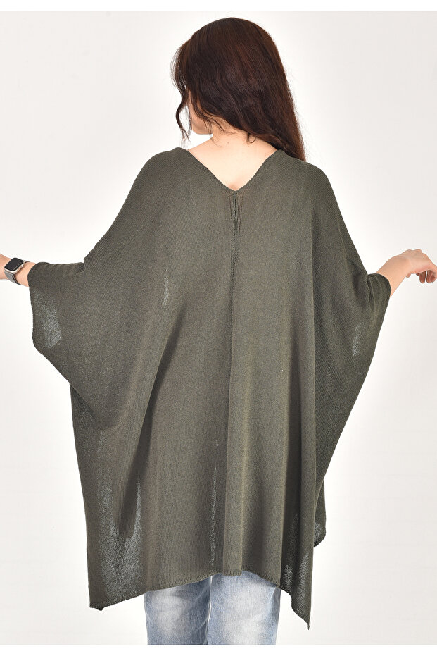 Triko Uzun Örme Ceket - 4