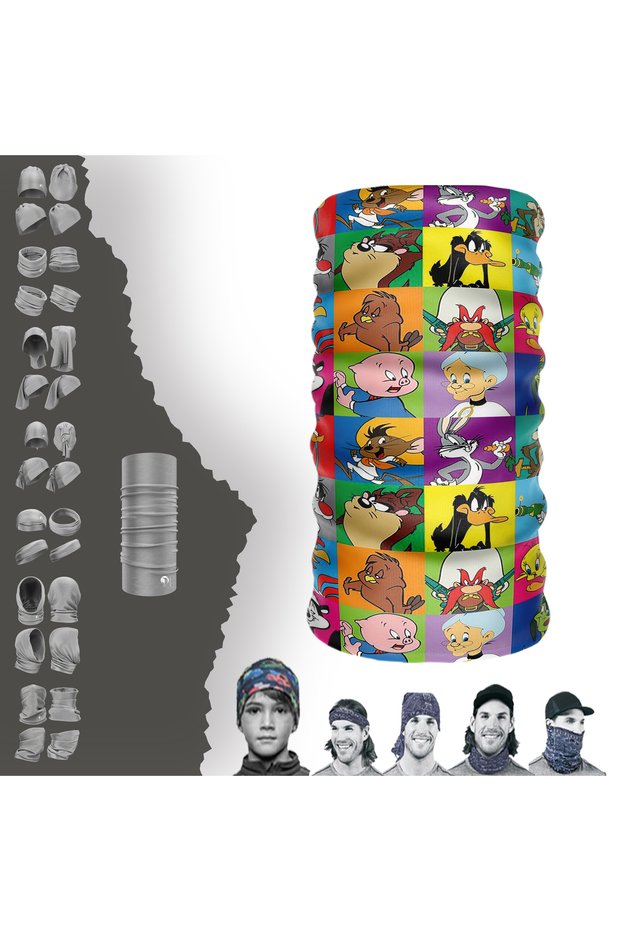 Tivity Family Buff Seamless Tube Neck Collar Bandana Balaklava