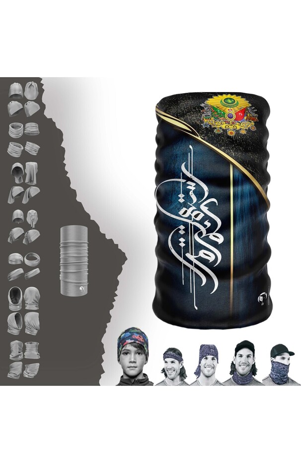 Ethnic Buff Buff Buff Seamless Tube Neck Collar Bandana
