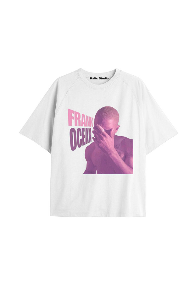 Unisex Men Women Blond Frank Ocean White T-Shirt