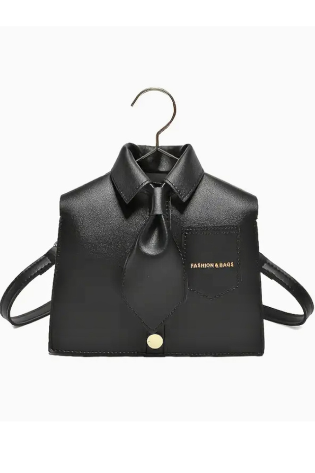 Kravatlı Gömlek Çanta - 1