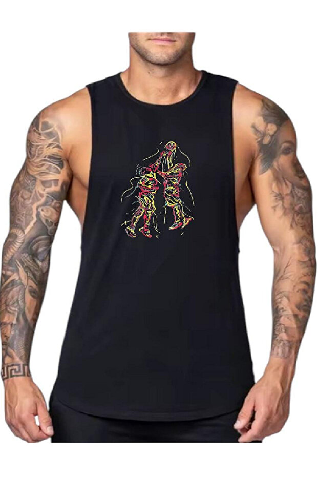 Fitness Gym Tank Top Athlete's Tank Top (Basket)