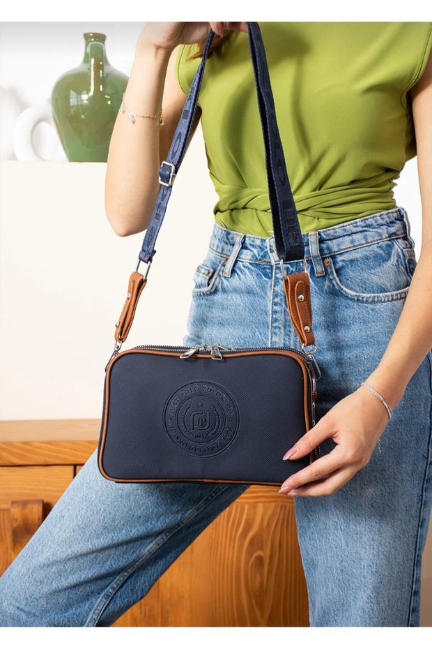 Justpolo Women's 5 Compartments Shoulder and Crossbody Bag