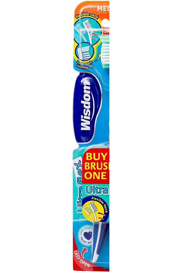 Ultra Flex Tooth Brush 2-Pieces, Medium - 3