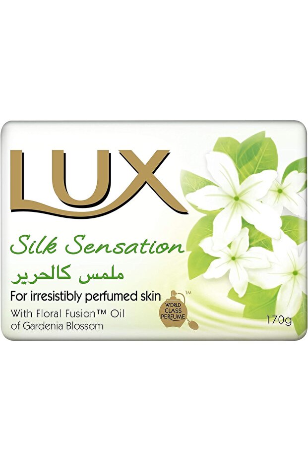 Soap Silk Sensation Gardenia Blossom 170gm (5068) 4051 --- Lux Soap Silk Sensation 170gm Green
