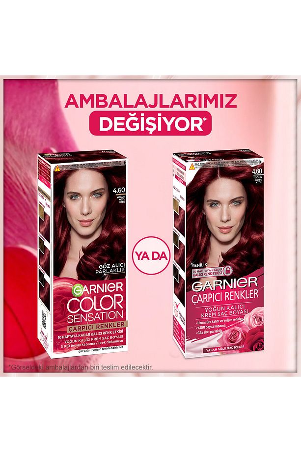 Çarpıcı Renkler 4.60 Yoğun Koyu Kızıl Saç Boyası, Demikit - 7