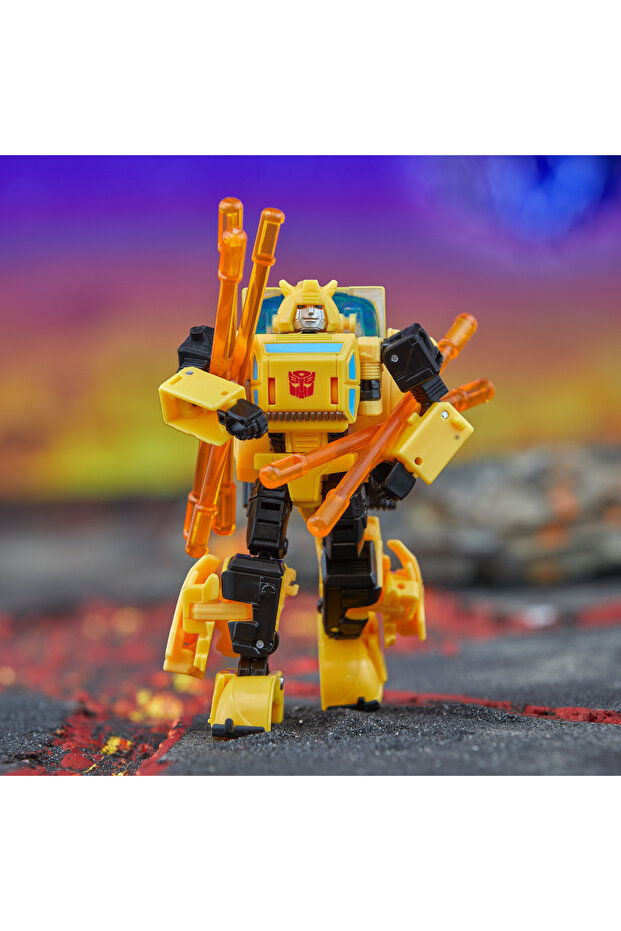 Transformers: Legacy Deluxe Class Origin Bumblebee Aksiyon Figürü - 6
