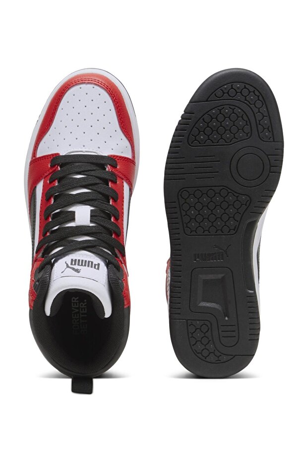 Red Oxford Shoes for Kids - 3