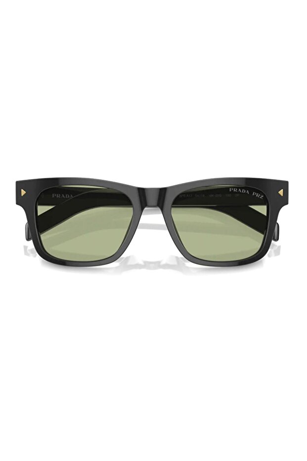 Man Rectangle Sunglasses- Pr A17s - Lense Size:54mm - Black - 4