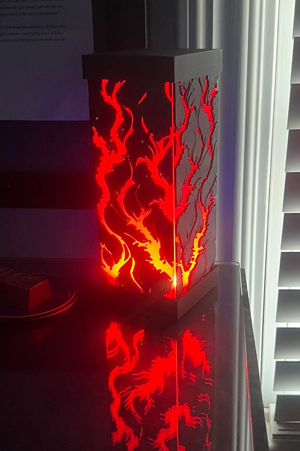 Alev Tasarımlı Dekoratif LED Aydınlatma - 3