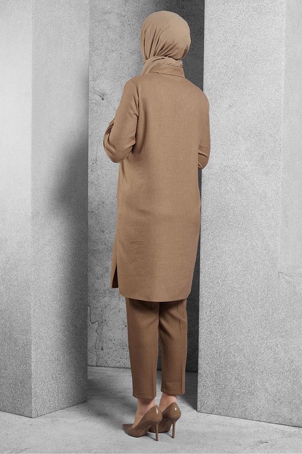 YAPRAK DESENLİ TUNİK 45149 - 3