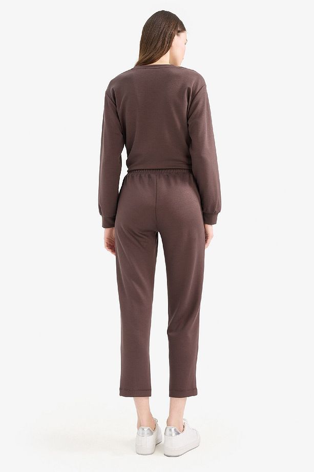 Regular Fit Esnek Belli Cepli Basic Düz Pantolon E1954ax25sp - 5