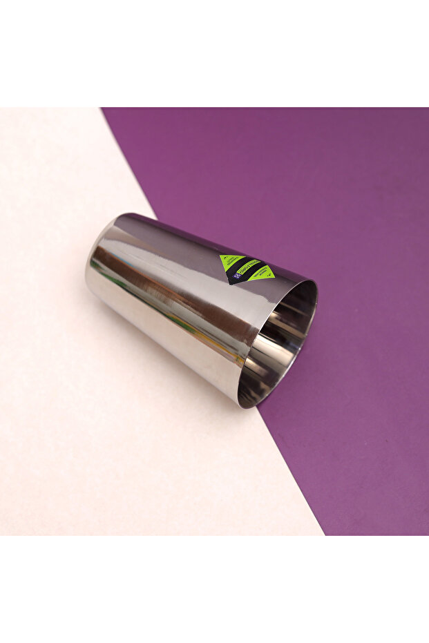 7 CM Stainless Steel Plain Glass- RF11462