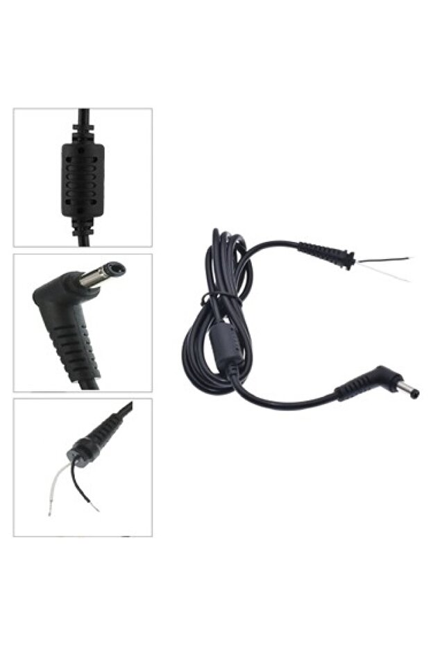 5.5*2.5 L Tip Standart Uç Notebook Adaptör Kablosu 5.5x2.5 Mm Adaptör Tamir Kablo - 3