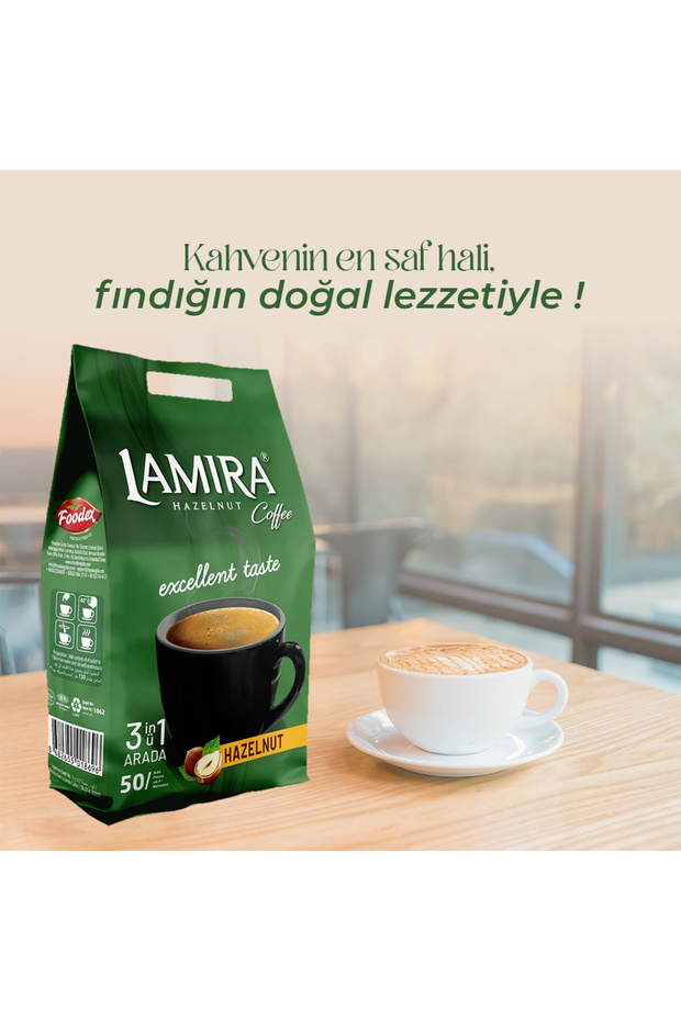 Lamira Poşet Fındıklı Kahve 3ü1 Arada 18g* 50 Adet - 4