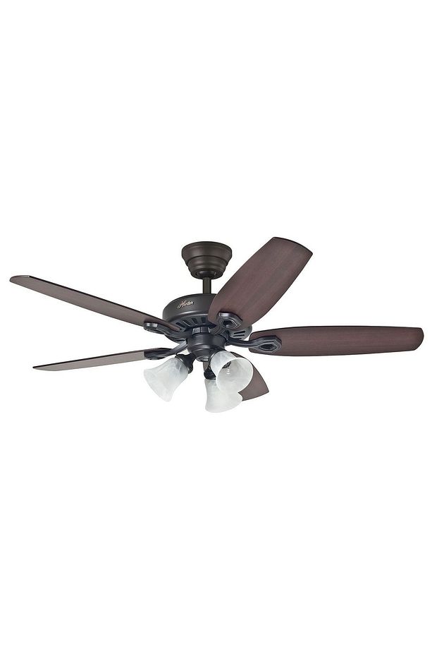 Builders Plus Çağdaş Bronz- 132 Cm. Aydınlatmalı Tavan Vantilatörü - 1