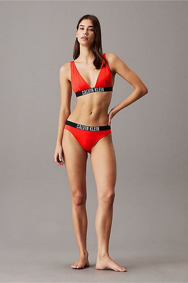 Kadın Ck Bikini Tek Alt - Kırmızı - 3